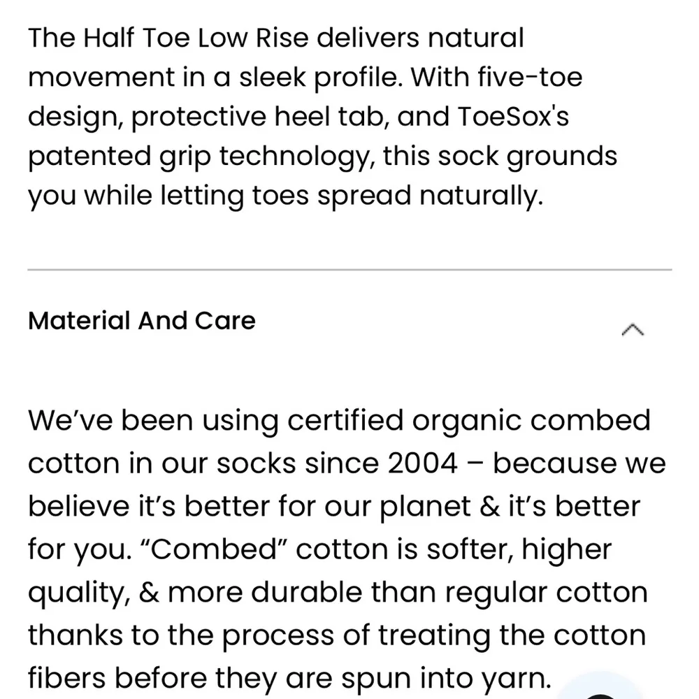 Toesox Low Rise Half Toe - Picture 10 of 11